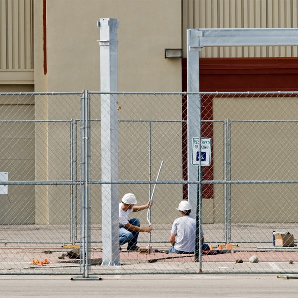 how long can i lease the temporary fence for my building site or event in New York New York